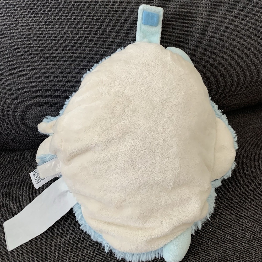 Pillow Pets PeeWees 12" Blue‎ Squeaky Mini Dolphin Plush  2010 - Picture 2 of 5